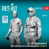 RESKIT RSF48-0169 A-10C Thunderbolt II pilot and airman (in a standing position - scene 1) (2 pcs) (3D Printed) (1/48)